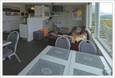 Ресторан при ферме Brunnhóll.