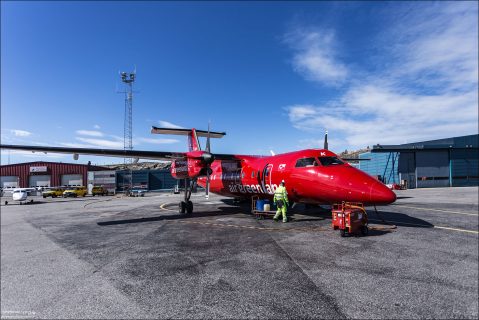 Самолет Dash 7 используется в малоосвоенных районах с мало развитой аэродромной инфраструктурой.