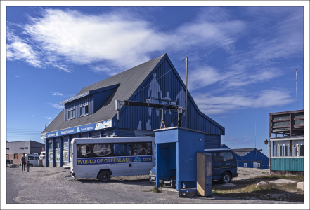 Офис туристического оператора World of Greenland.