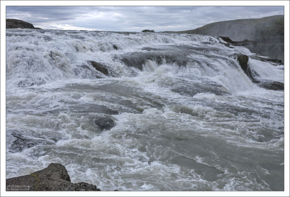 В начале прошлого века на Гюдльфоссе хотели построить гидроэлектростанцию.