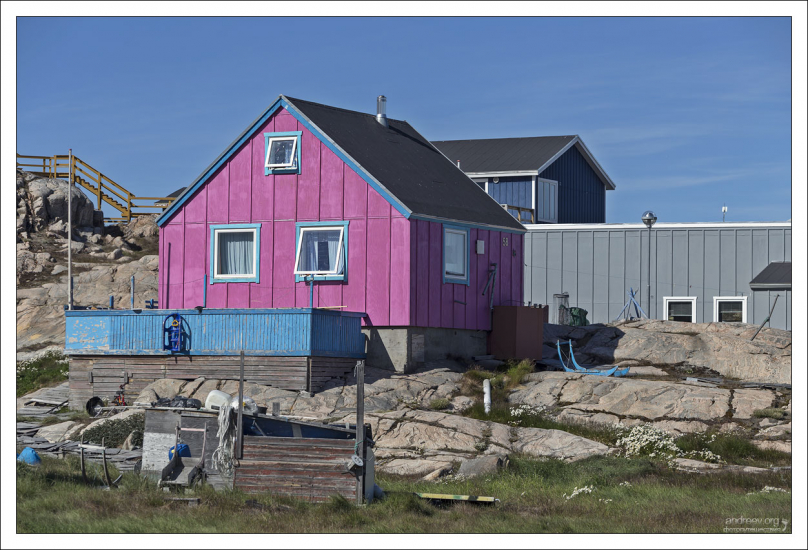 Яркие дома Илулиссата.