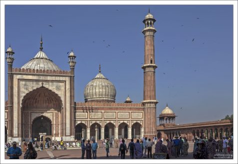 Мечеть Джами-масджид. Закончена в 1656 г.