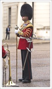 На каждую шапку тратится одна медвежья шкура. Британская армия приобретает головные уборы (которые называются «caps») у местного производителя шляп, закупающего меха на международном аукционе.