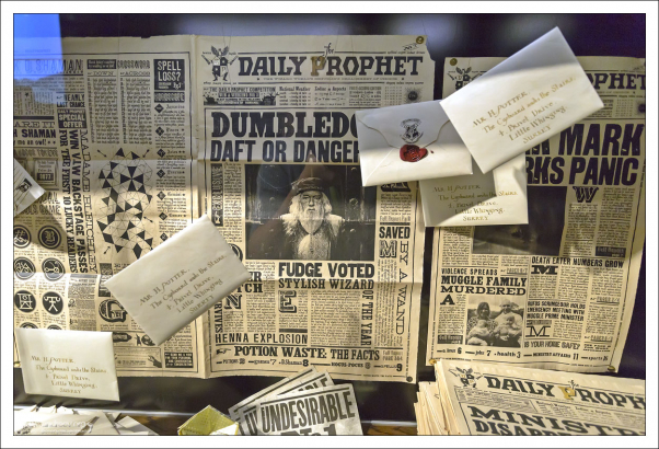 Номера магической газеты "Ежедневный пророк".