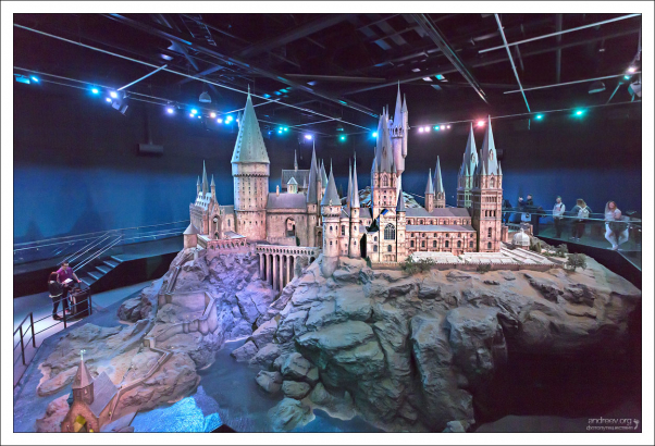 Модель Хогвартса - вершина мастерства Художественного отдела.