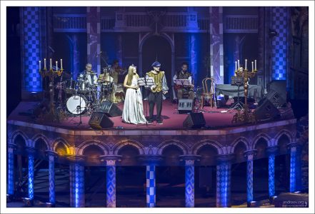 Живая музыка во время шоу "Бременские музыканты".