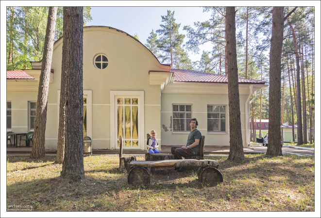 Один из 10 коттеджей комплекса "Огонек" под Минском.