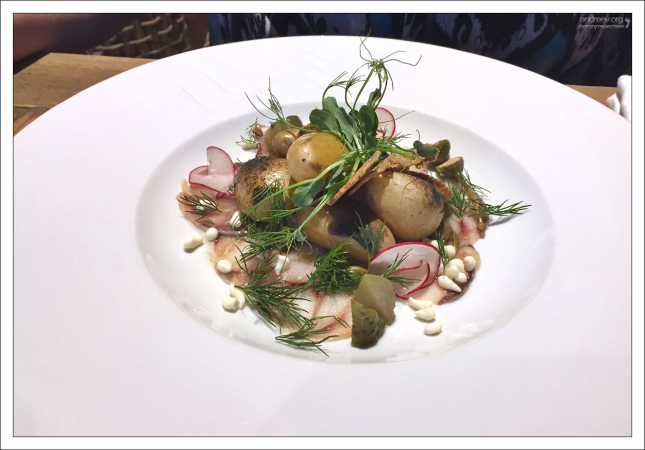 Ужин в ресторане "Fisht" рядом с гостиницей.