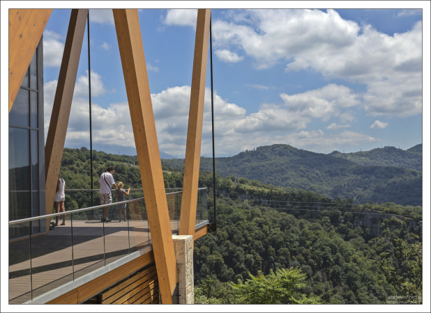 Панорамная терраса в Скай-парке.