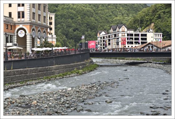 Горная река Мзымта.