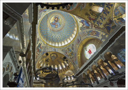 Потолочная роспись в Морском соборе.