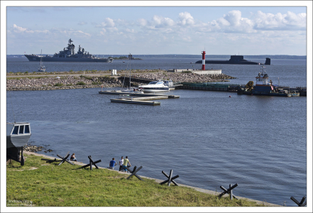 "Дмитрий Донской" и "Петр Великий" в одном кадре :)