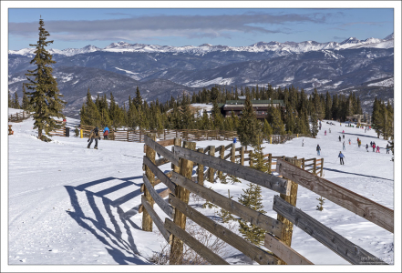 Широкий семейный спуск для всех возрастов и уровней.