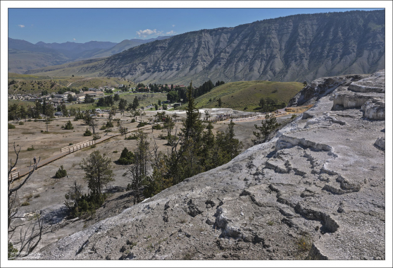 Верхние Мамонтовые террасы.