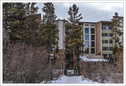 Наш кондо Ski in/Ski out прямо у подножия горы в Брекенридже.