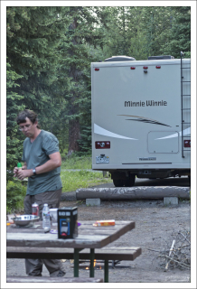 В кемпинге Bridge Bay Campground.
