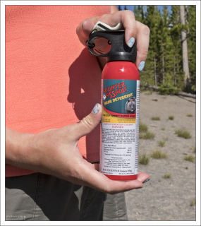 Перцовый спрей против медведей.