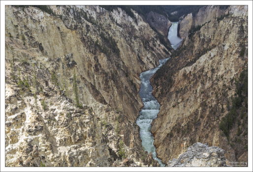 Большой каньон Йеллоустоуна (Grand Canyon of the Yellowstone).