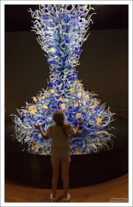 Sealife Tower – Башня Морская жизнь в музее стекла Чихули.