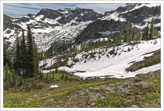 "Весна" и "зима" в одном кадре, хотя дело происходит в июле :)