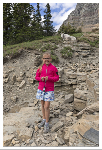 Саша и Снежный козёл :)