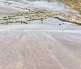 Естественная ловушка для песка, ей более 12 000 лет.