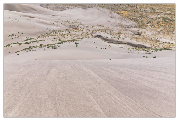 Естественная ловушка для песка, ей более 12 000 лет.