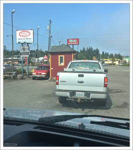 Придорожный киоск по продаже кофе в штате Вашингтон.