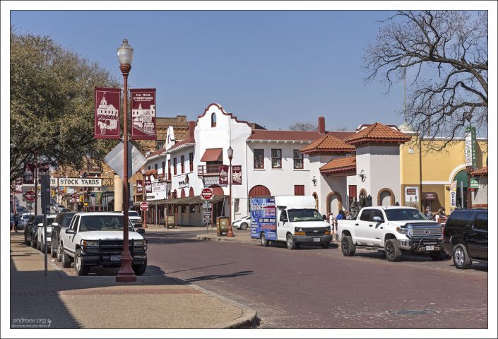Исторический район Форт-Стоктона, который внесен в Национальный реестр исторических мест США.