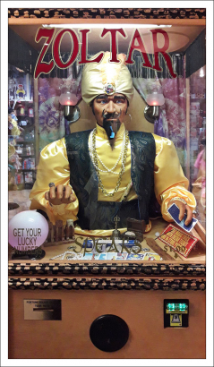 Кукла-предсказатель по картам.