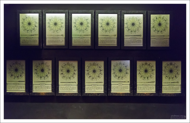 Кельтский древесный календарь, который писательница Дж.К. Роулинг использовала, выбирая волшебные палочки для своих героев.