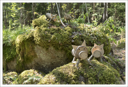 Семейство хрюнделей.