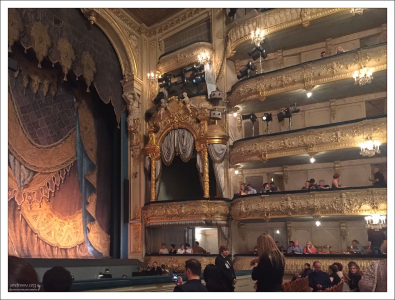 Балет "Щелкунчик" на старой сцене Мариинского.