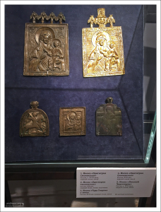 Литые иконы из частной коллекции.