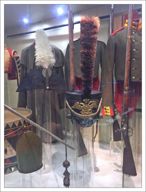 Мундиры и оружие времен Бородинской битвы.