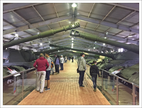 Бронетанковый музей в Кубинке, где собрана бронетехника различных видов и исторических периодов.