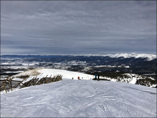 На вершине горы Mary Jane.