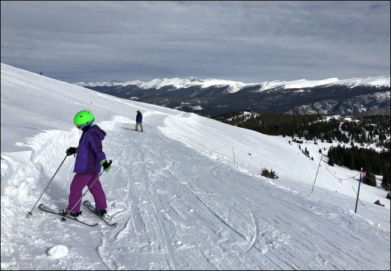 Спуск по трассе Village way занимает 40 минут!