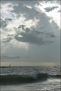 Вечерний Мексиканский залив.