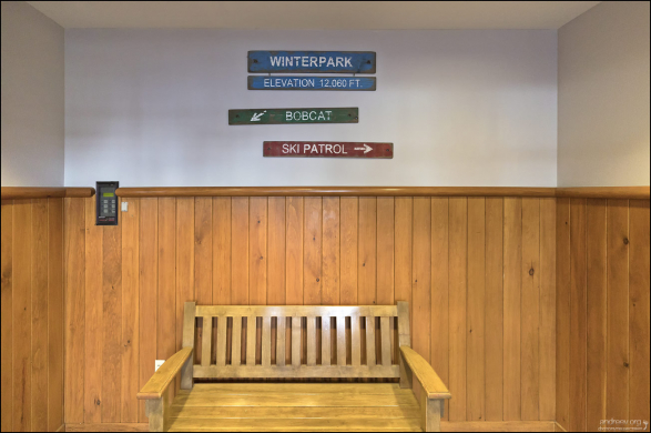 Базовый лагерь горнолыжного курорта Winter Park находится на высоте 3675 метров.