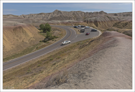 Обзорная площадка Yellow Mounds Overlook (Желтые курганы).