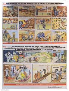 В музее «Minuteman» в Южной Дакоте есть раздел, посвященный советским плакатам гражданской обороны.