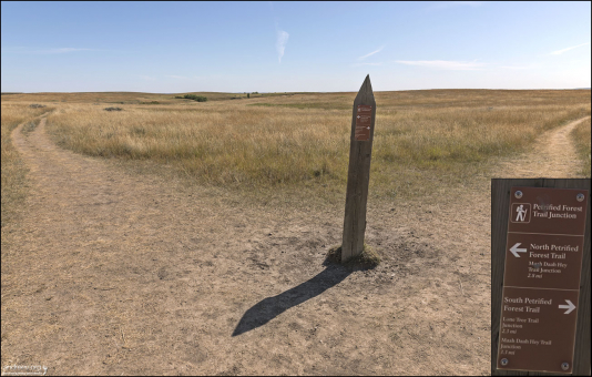 Надо решить, куда идти: по южной или по северной ветке (северная интереснее).