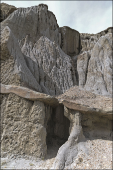 Сильно выветрившаяся формация Sentinel Butte.