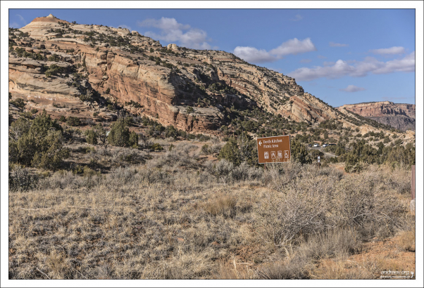 Colorado National Monument - высокогорный парк на плато Колорадо.