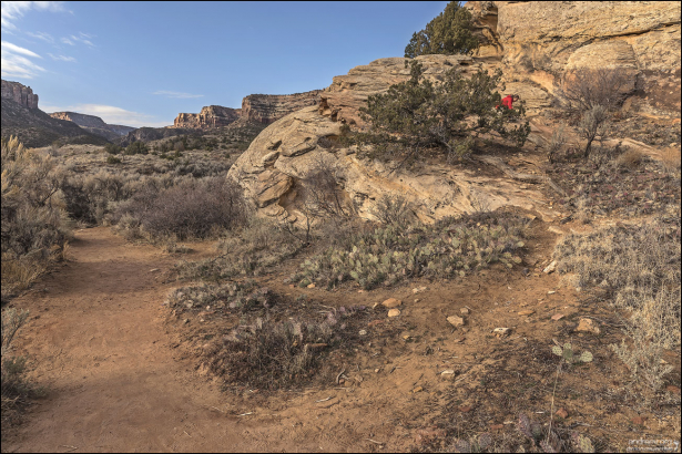 Многослойные окаменелые дюны.