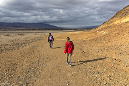 Выход из Золотого каньона.