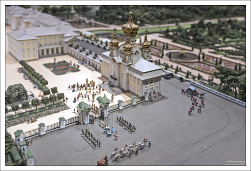 Приезд императрицы Елизаветы Петровны в Петергоф.