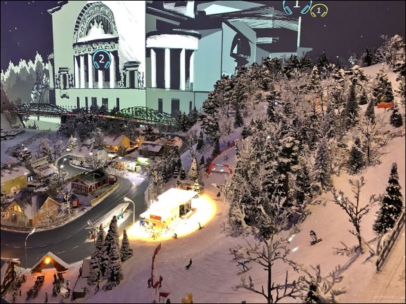 Собирательный образ горнолыжного курорта в Костроме.