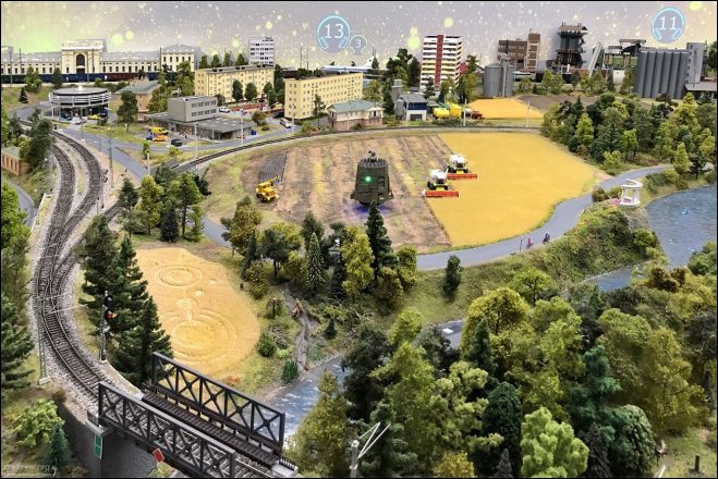 Приземлившийся пепелац (от груз. პეპელა — «бабочка») на пшеничном поле Тутаева.